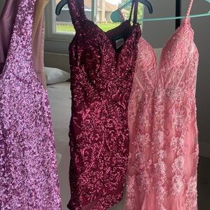 B Darlin dress size 1-2 like new